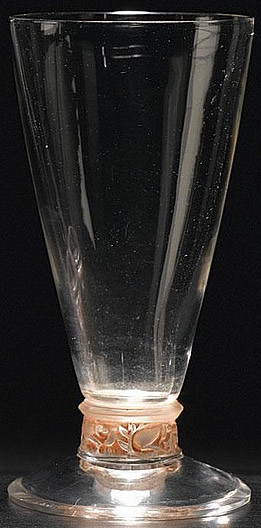 R. Lalique Bague Chiens Glass