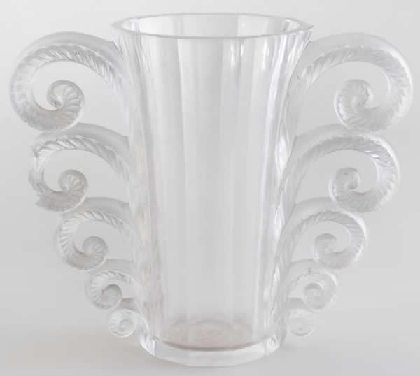 R. Lalique Beauvais Vase