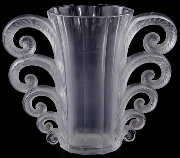 Rene Lalique Vase Beauvais