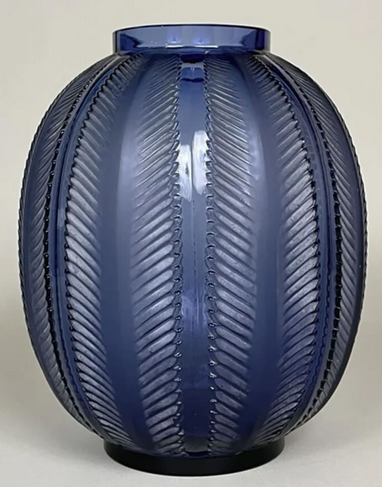 Rene Lalique Biskra Vase