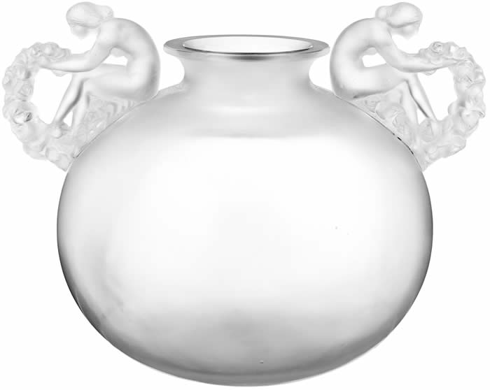 R. Lalique Bouchardon Vase