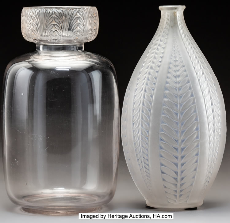 R. Lalique Breda Vase 3 of 3