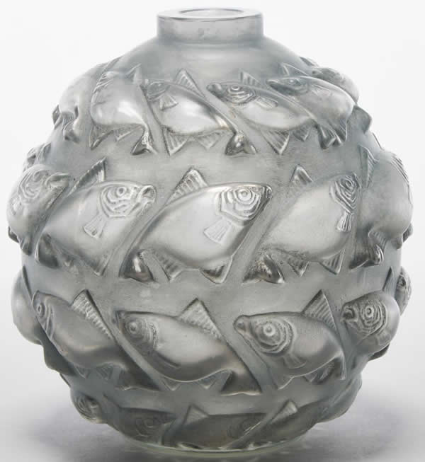 R. Lalique Camaret Vase