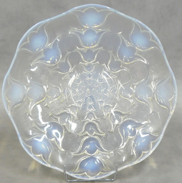 Rene Lalique Plate Campanules