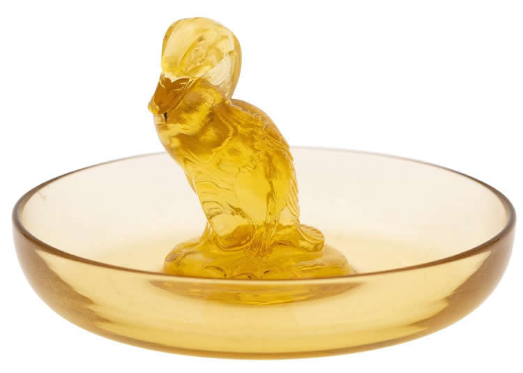 Rene Lalique Ashtray Canard