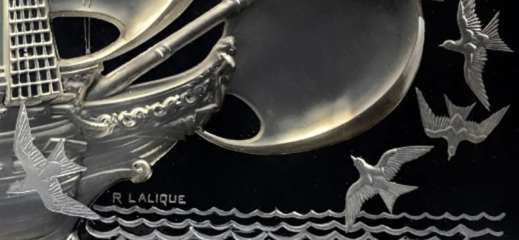 R. Lalique Caravelle-2 Decoration 2 of 2