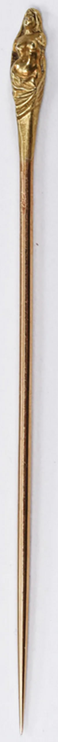 R. Lalique Cariatide Stickpin 2 of 2