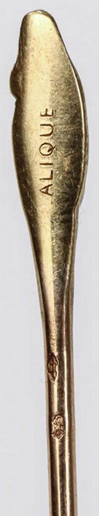 R. Lalique Cariatide Stickpin 3 of 3