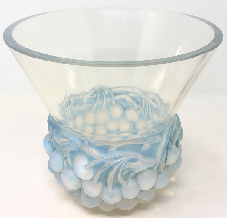 R. Lalique Cerises Vase 2 of 2