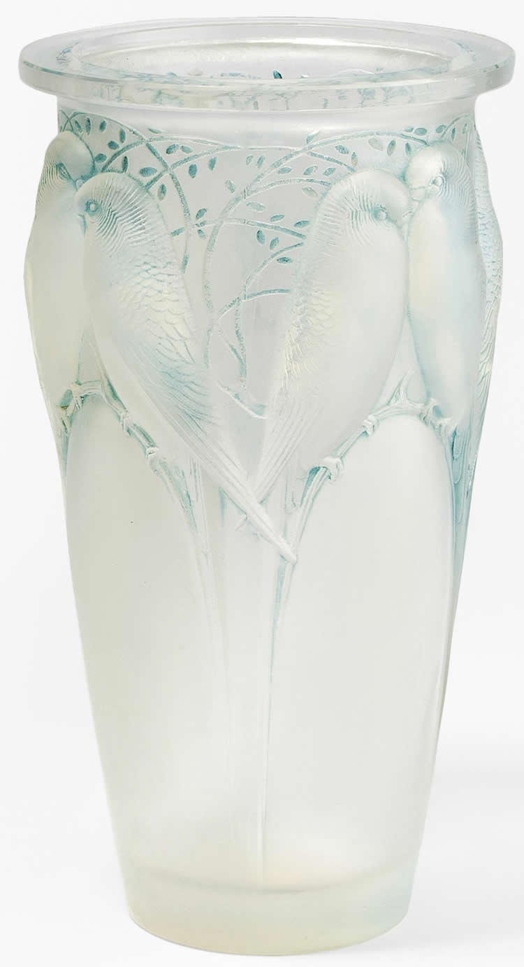Rene Lalique Vase Ceylan