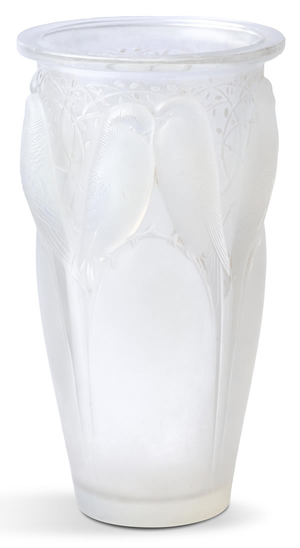 Rene Lalique Vase Ceylan