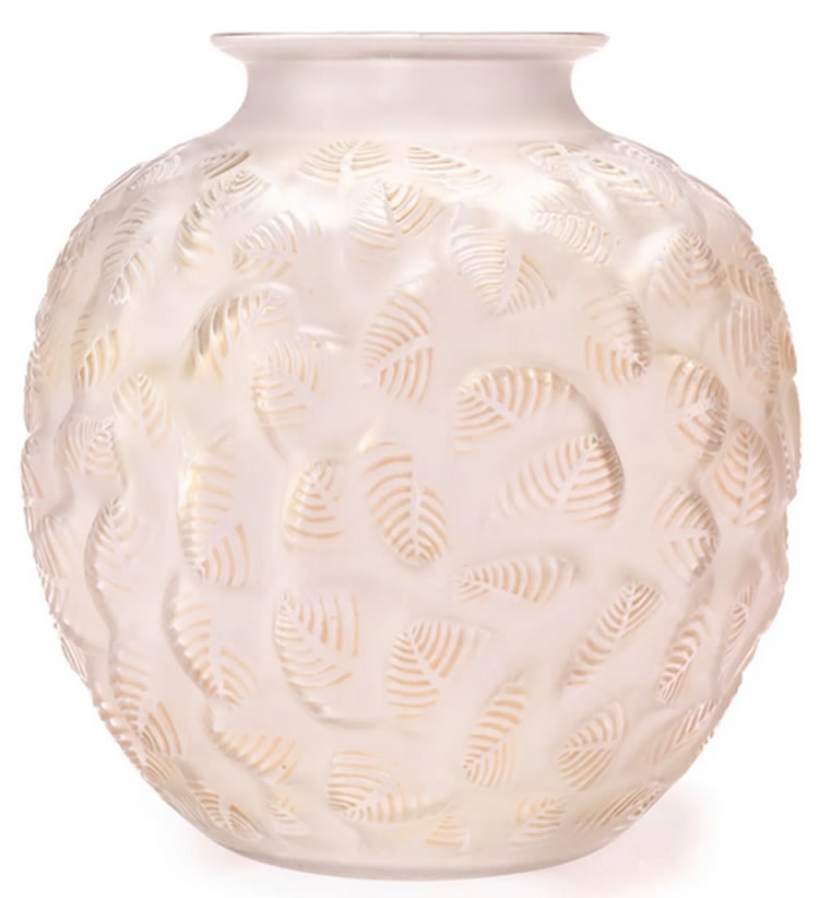 Rene Lalique Vase Charmilles