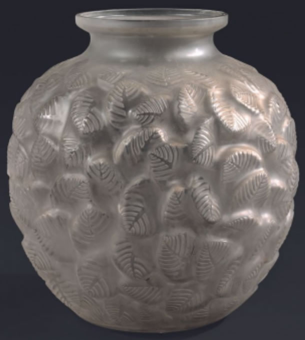 Rene Lalique Vase Charmilles