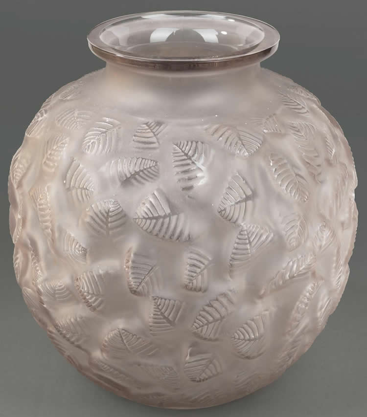 Rene Lalique Vase Charmilles