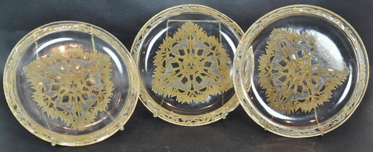 Rene Lalique  Chasse Chiens Plate 