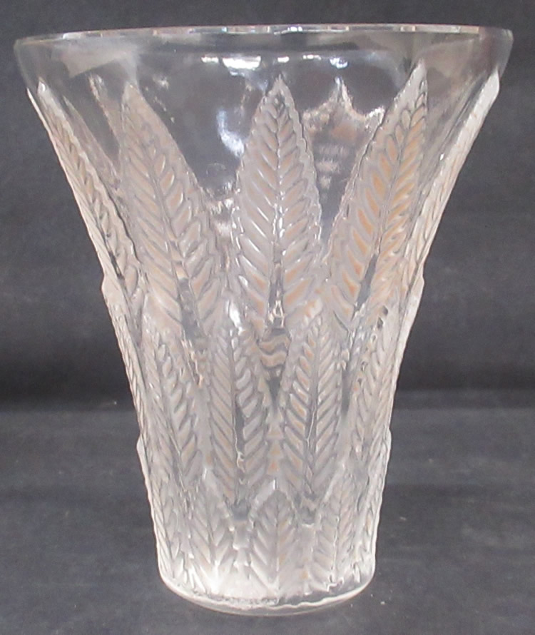 Rene Lalique  Chataignier Vase 