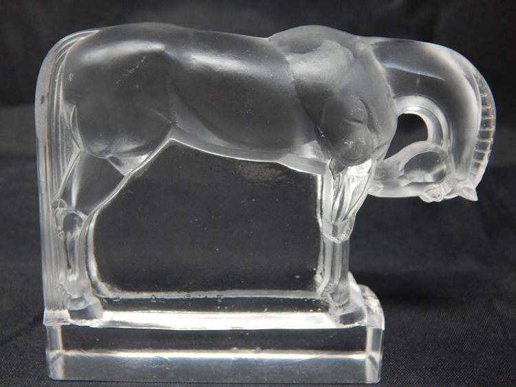 Rene Lalique Paperweight Cheval