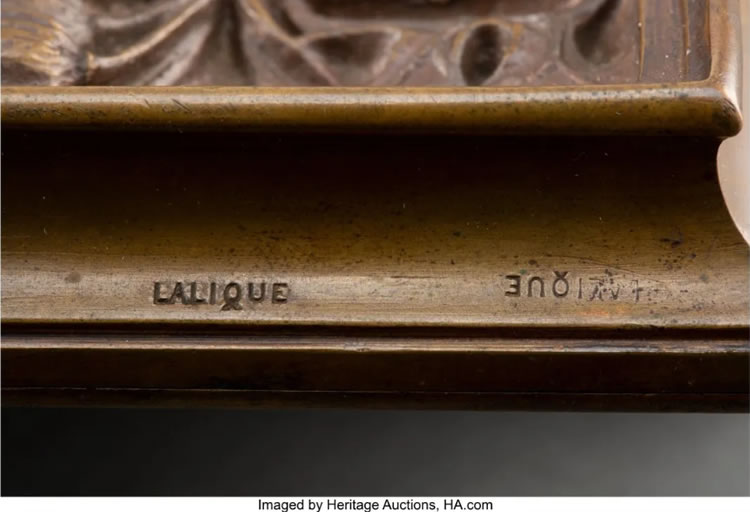 R. Lalique Choeur des Anges Panel 4 of 4