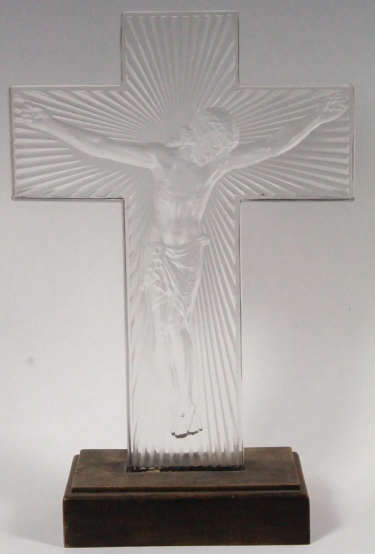 R. Lalique Christ Statue 2 of 2