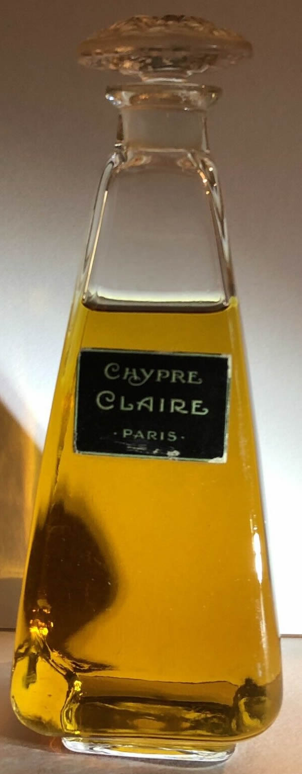 Rene Lalique Perfume Bottle Chypre Claire
