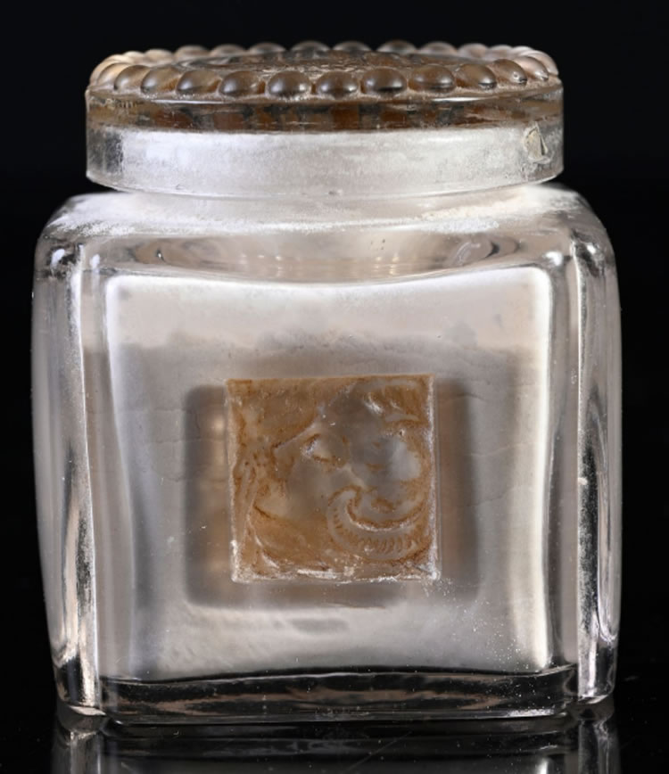 R. Lalique Chypre D'Heraud Powder Box 3 of 3