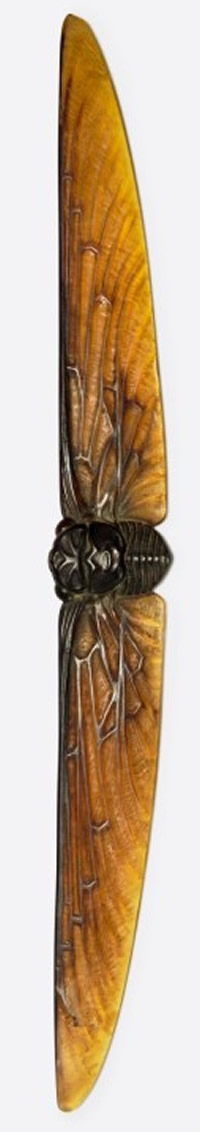 Rene Lalique Paper Knife Cigale