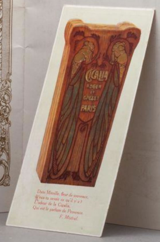 Rene Lalique Cigalia Perfume Card
