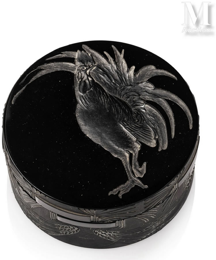 Rene Lalique Coq Box