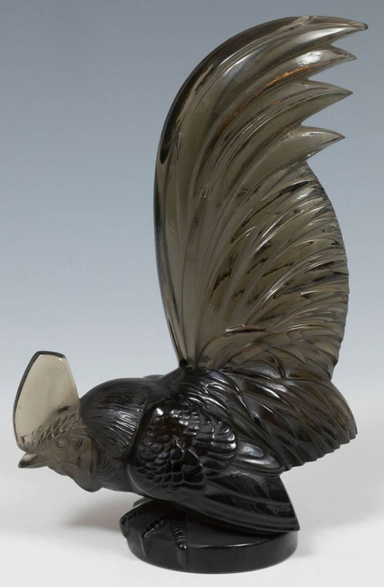 Rene Lalique Mascotte Coq Nain