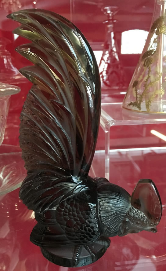 R. Lalique Coq Nain Mascotte
