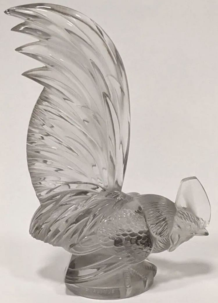 R. Lalique Coq Nain Mascotte 2 of 2