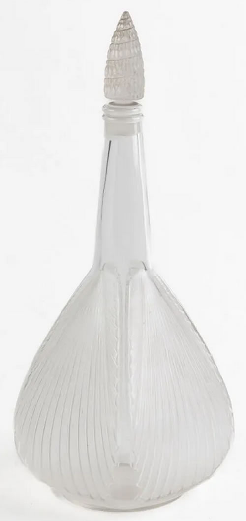 R. Lalique Coquilles Decanter