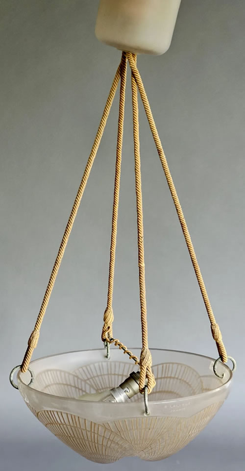 Rene Lalique Suspension Coquilles