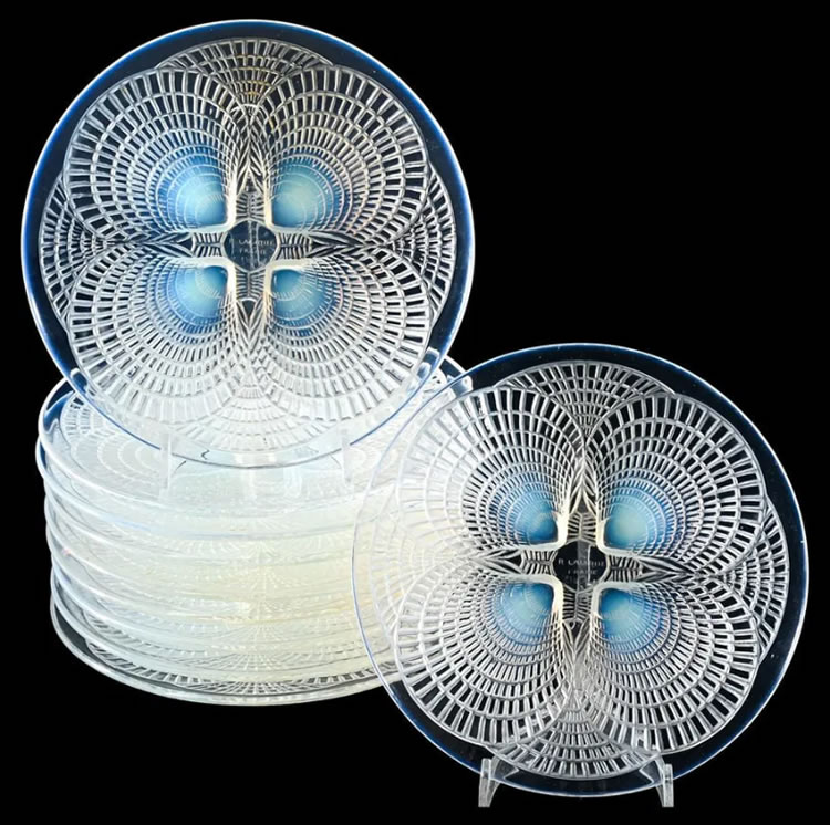 Rene Lalique Coquilles Tableware