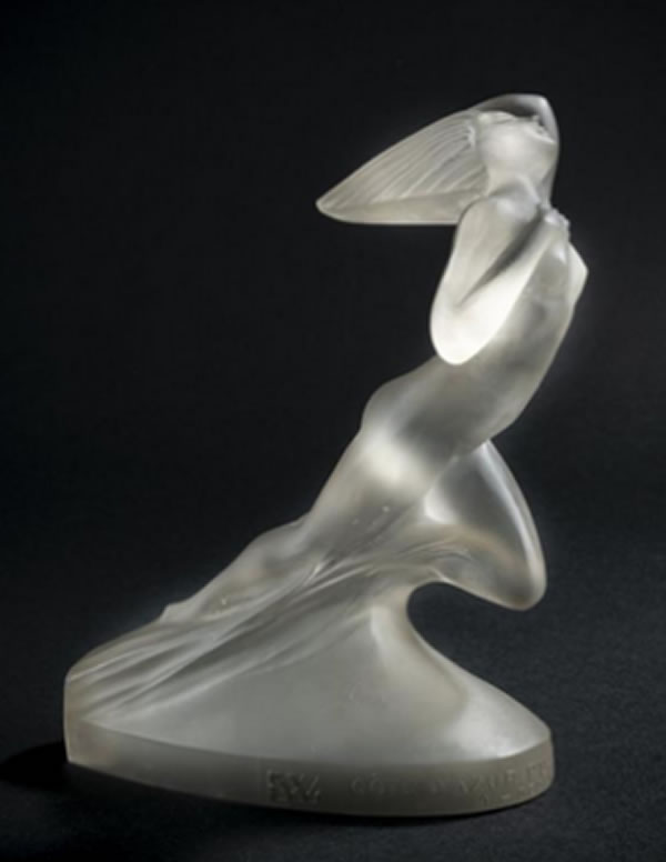 R. Lalique Cote d'Azur Statuette 2 of 2