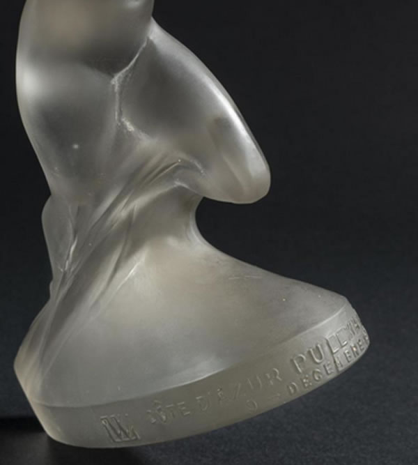 R. Lalique Cote d'Azur Statuette 3 of 3