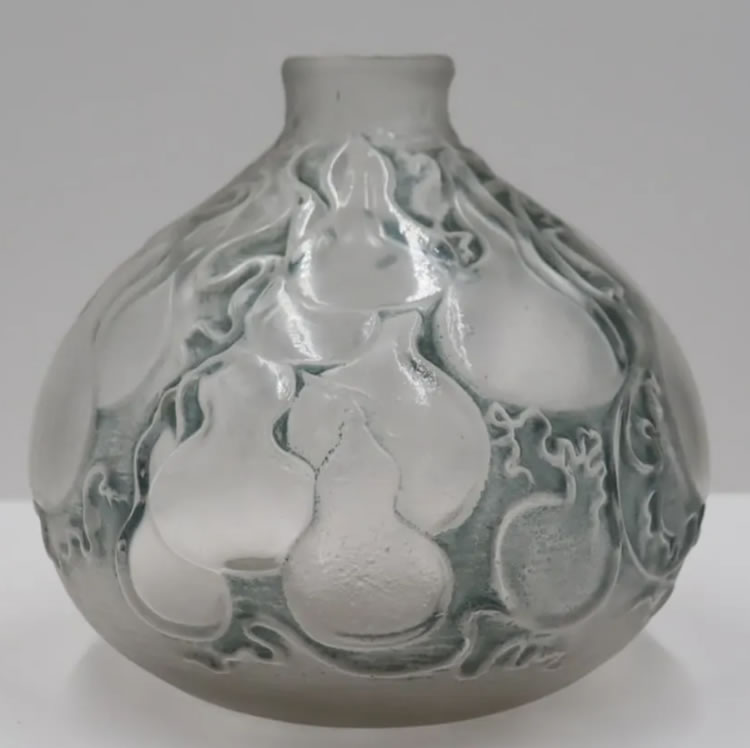 Rene Lalique Vase Courges