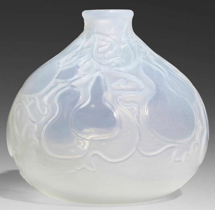 Rene Lalique Vase Courges