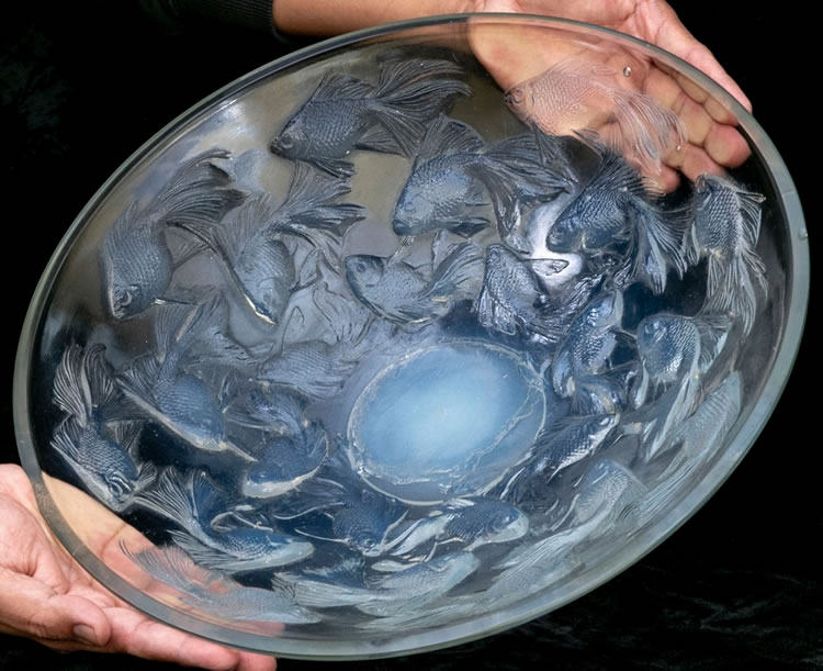 R. Lalique Cyprins Bowl 2 of 2