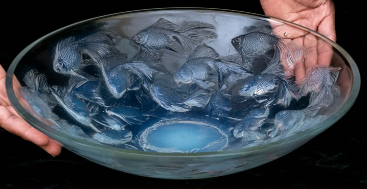 R. Lalique Cyprins Bowl 3 of 3