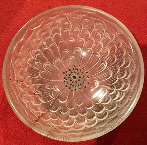 R. Lalique Dahlia Bowl