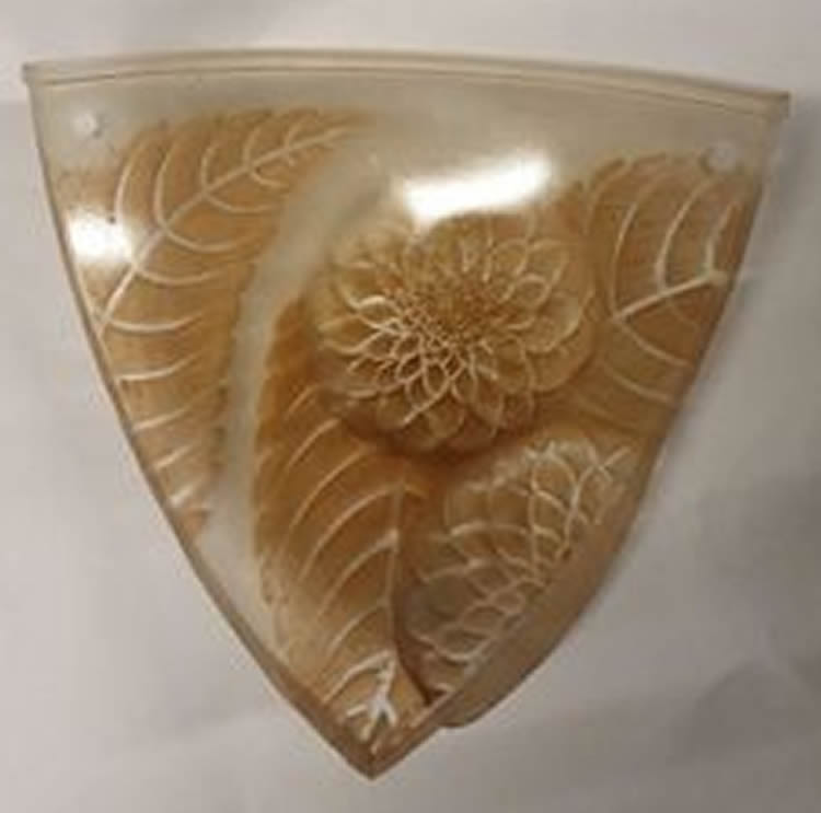 R. Lalique Dahlias Sconce 2 of 2