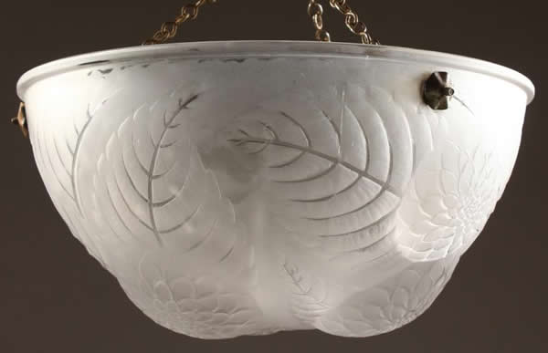 R. Lalique Dahlias Light Shade