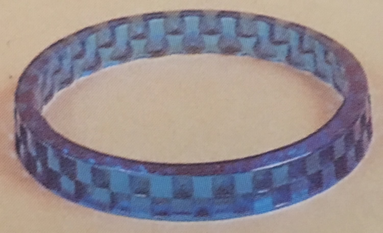 Rene Lalique Damier Bracelet