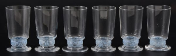 Rene Lalique Dampierre Glass 