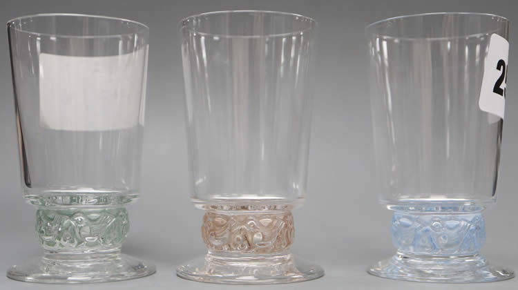 Rene Lalique Tot Glass Dampierre
