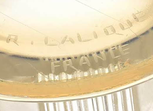 R. Lalique Danaides Vase 2 of 2