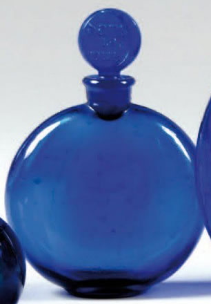 Rene Lalique  Dans La Nuit-4 Perfume Bottle 