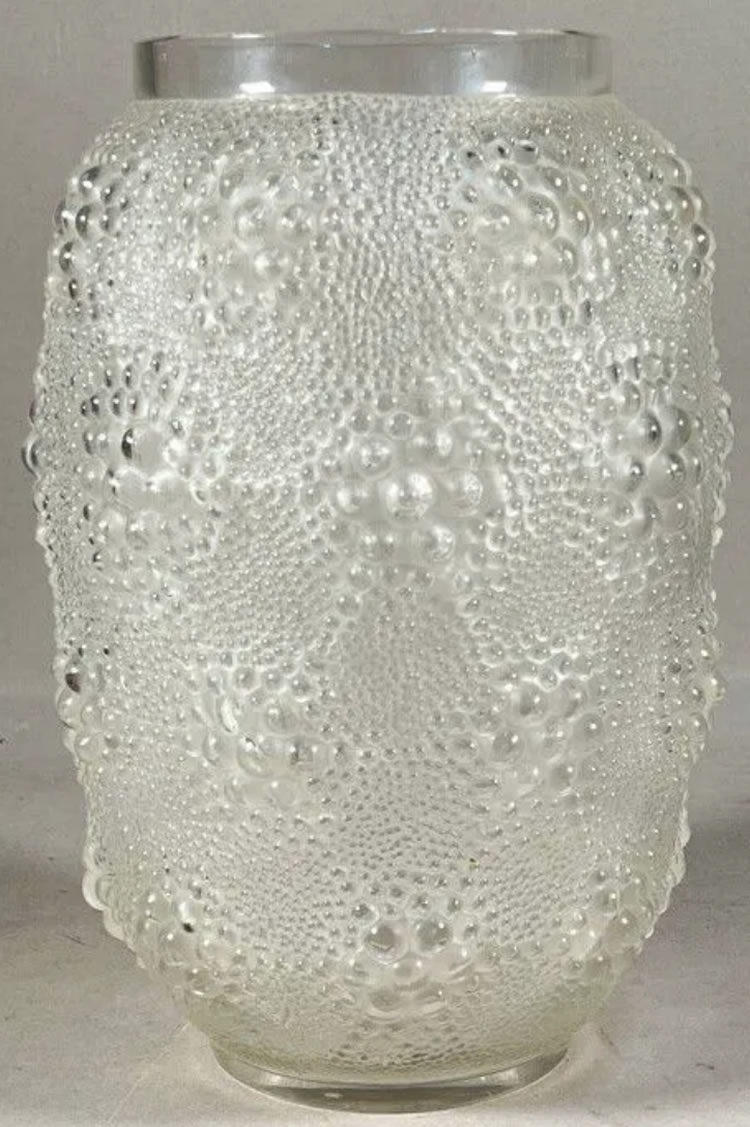 Rene Lalique  Davos Vase 