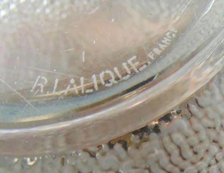R. Lalique Davos Vase 2 of 2